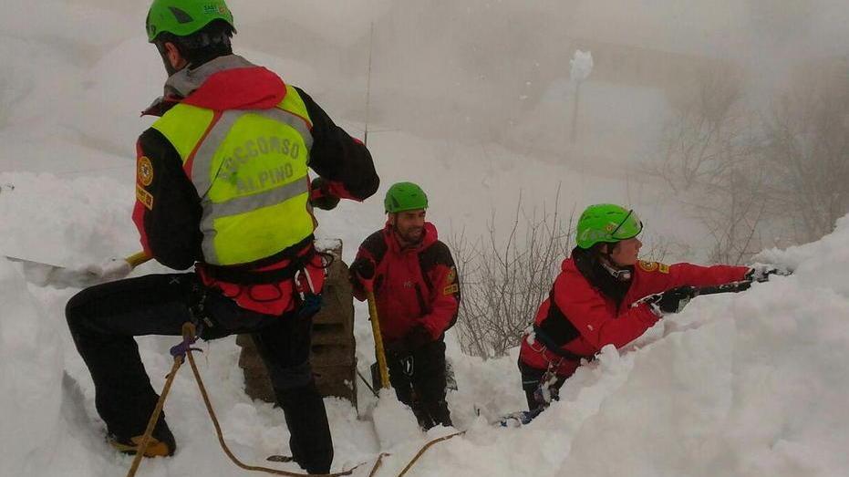 Tre ragazzi versiliesi nell’inferno bianco dell’Abruzzo