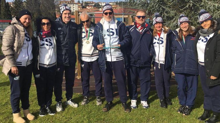 Il Csi vince il Trofeo di nuoto a Cortona