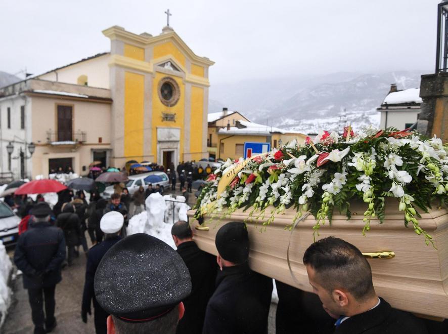 La famiglia Chiarini piange il maître morto al Rigopiano