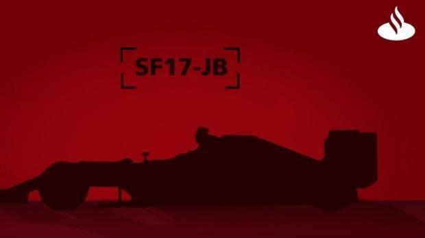 Il tweet postato da Formula Santander col nome della nuova Ferrari (foto Gazzetta.it)