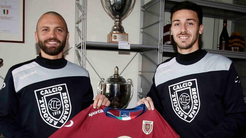Riverola e Carlini in coro: «Qui alla Reggiana per far bene»
