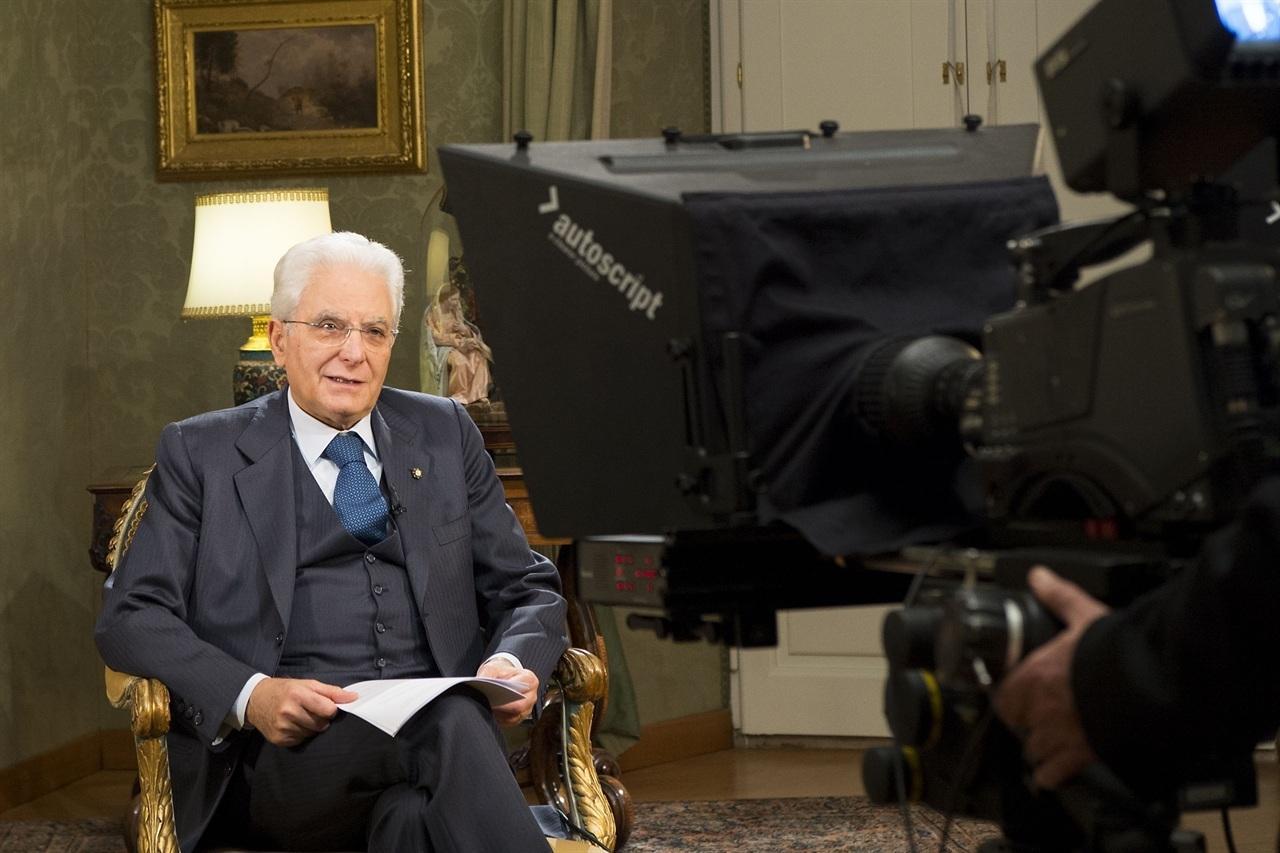 Il Capo dello Stato Sergio Mattarella