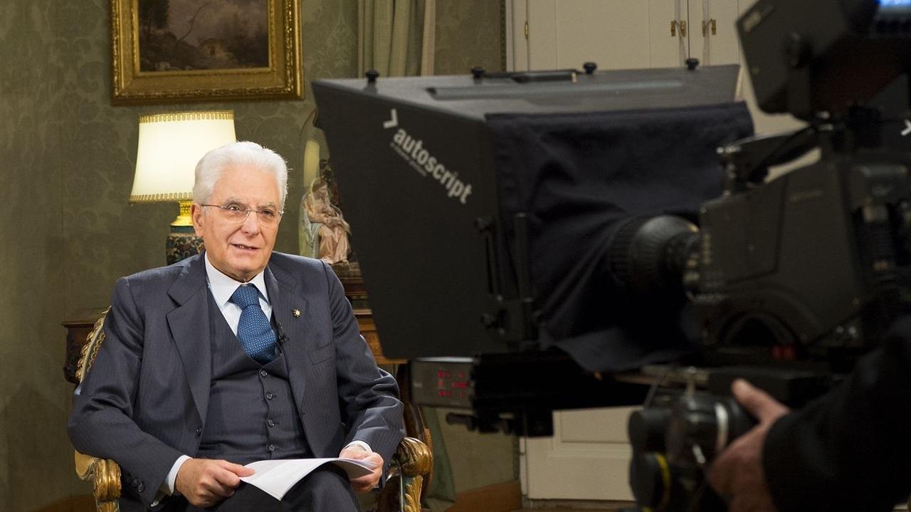 Il Capo dello Stato Sergio Mattarella