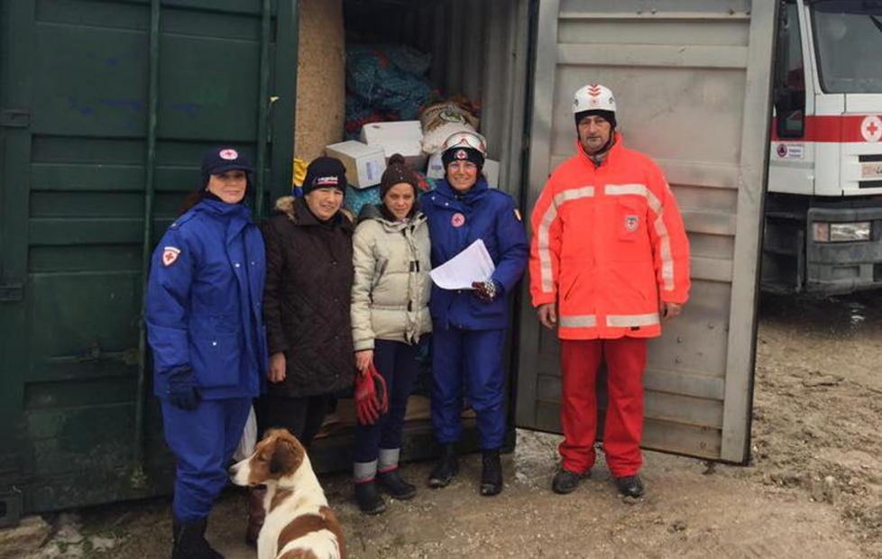 Da Luciana un container carico di solidarietà 