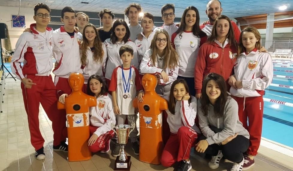 Nuoto salvamento terzo posto per i Vf 