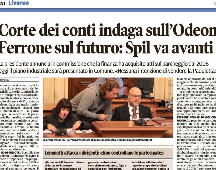 Dall’operazione dell’Odeon alla crisi finanziaria