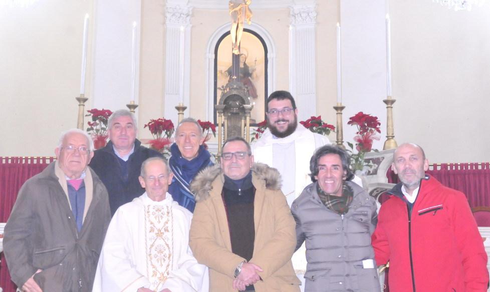 San Francesco, i giornalisti a messa