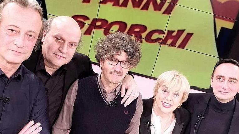 Da sinistra Graziano Salvadori, Massimo Antichi, Guido Genovesi, Katia Beni e Alessio Nonfanti Kagliostro