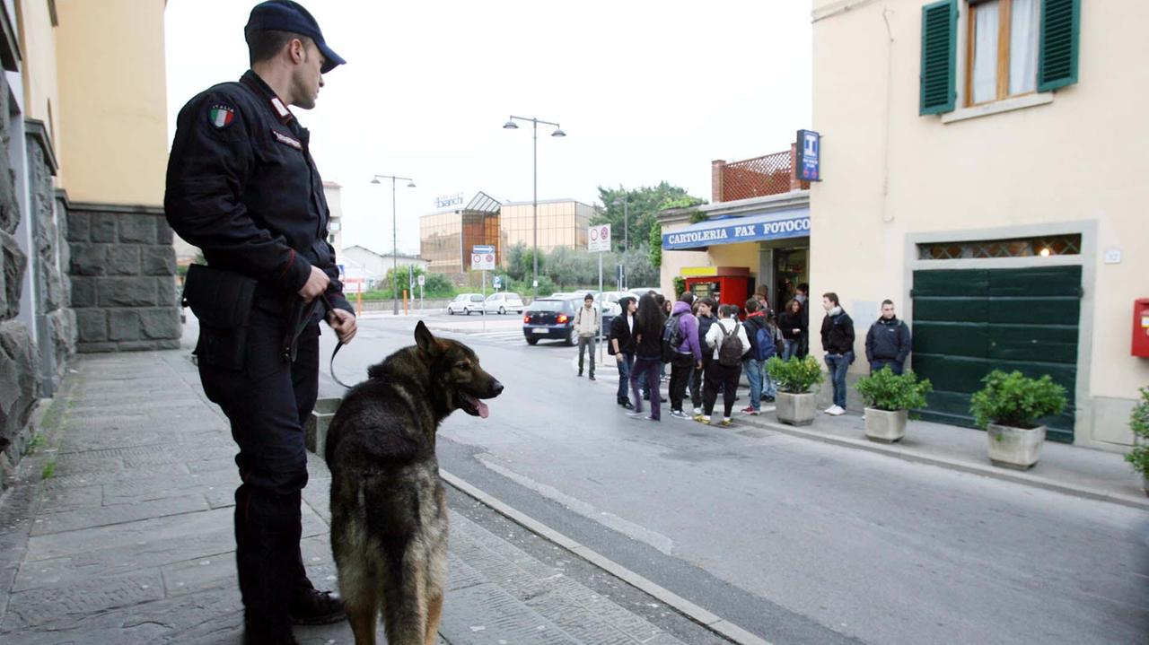 Operazione antidroga dei carabinieri a Pescia (Foto d'archivio)