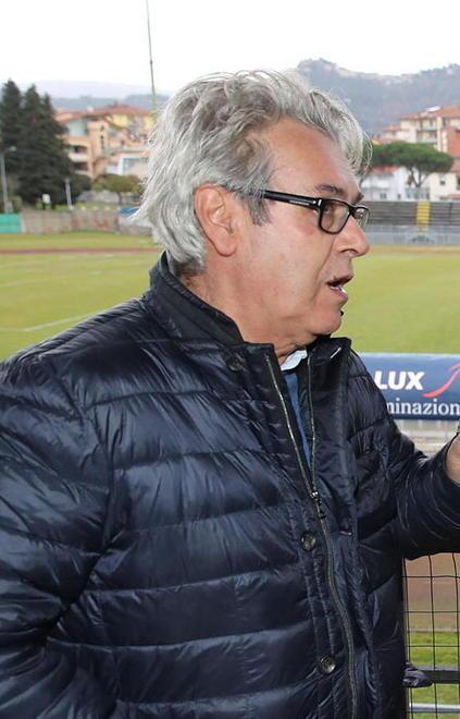 Patron Marco Innocenti amareggiato 
