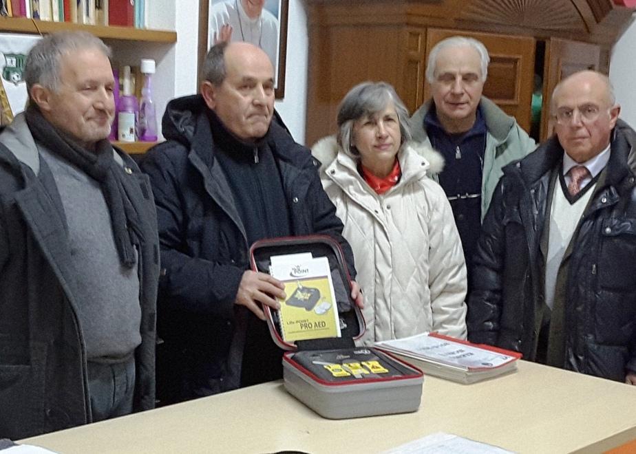 Il Rotary regala un defibrillatore all’oratorio parrocchiale