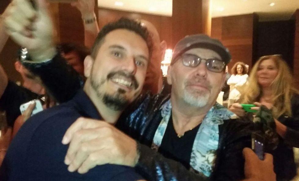 Marco Sangiorgi: "Che sogno la foto con Vasco che abbraccia me..."