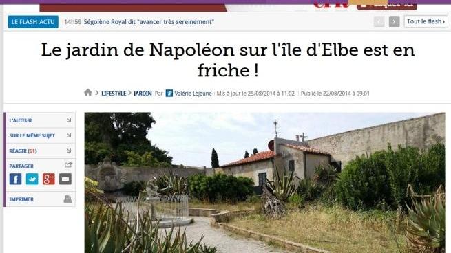 Villa di Napoleone, una figuraccia su scala nazionale
