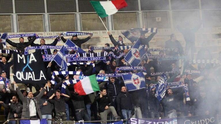 In arrivo oltre 300 tifosi da Como