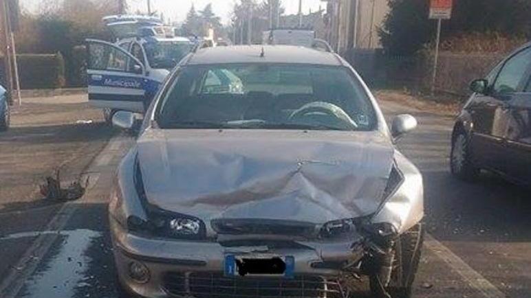 Scontro a Brugneto, un ferito