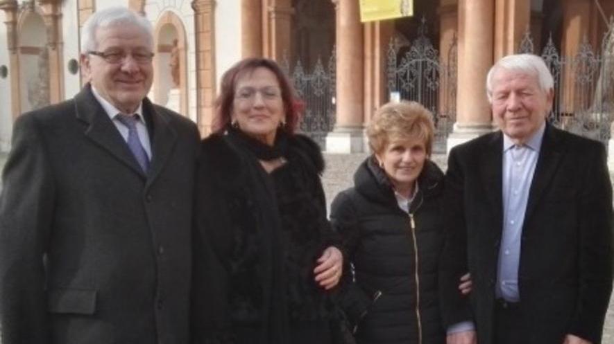 I fratelli festeggiano le nozze d’oro