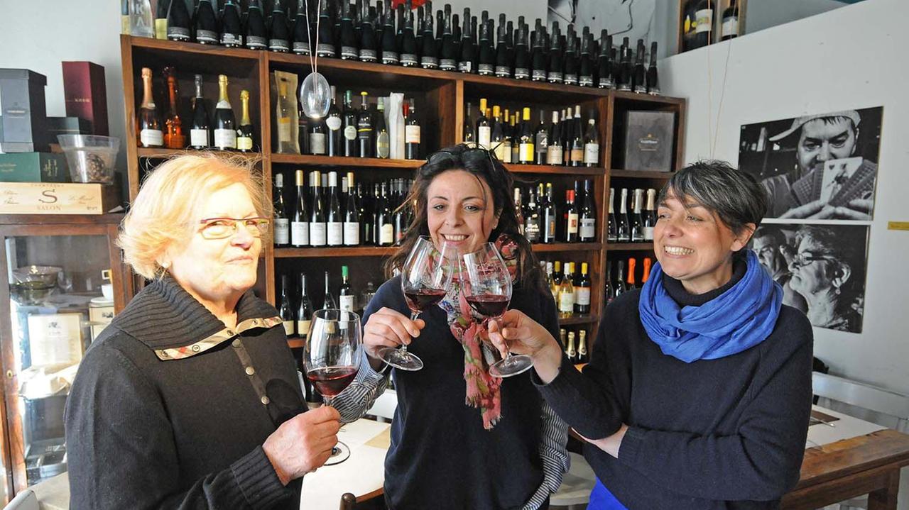 Francesca Baldini con la sorella Cristina e mamma Licia (foto Paolo Barlettani)