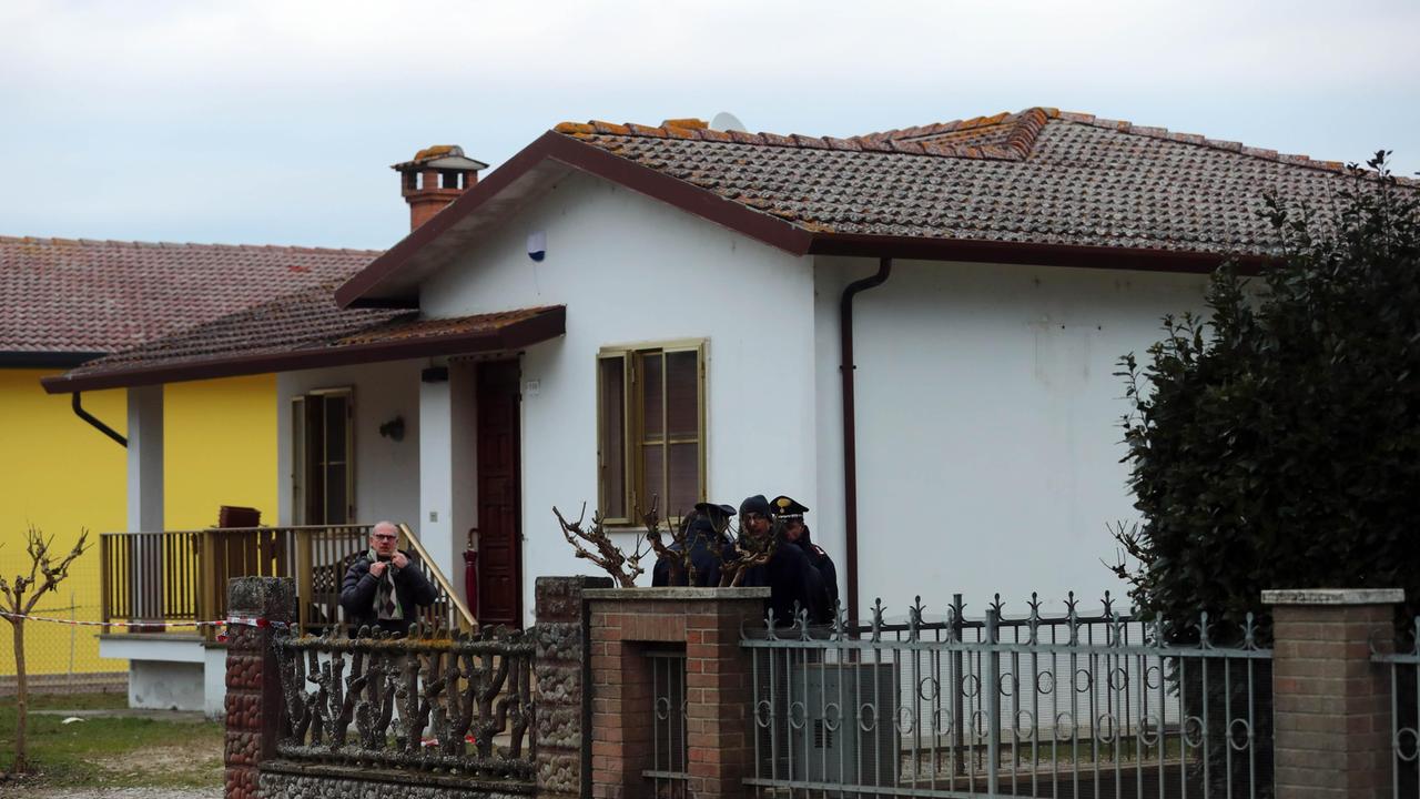 La casa dove si è consumato il duplice omicidio