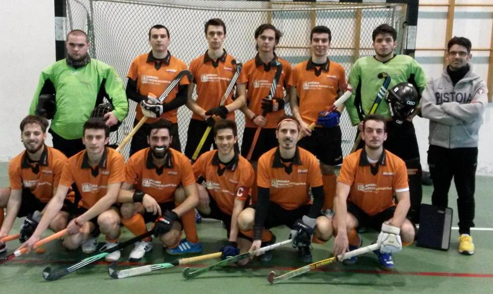 La formazione Under 21 dell'Hockey Club Pistoia 