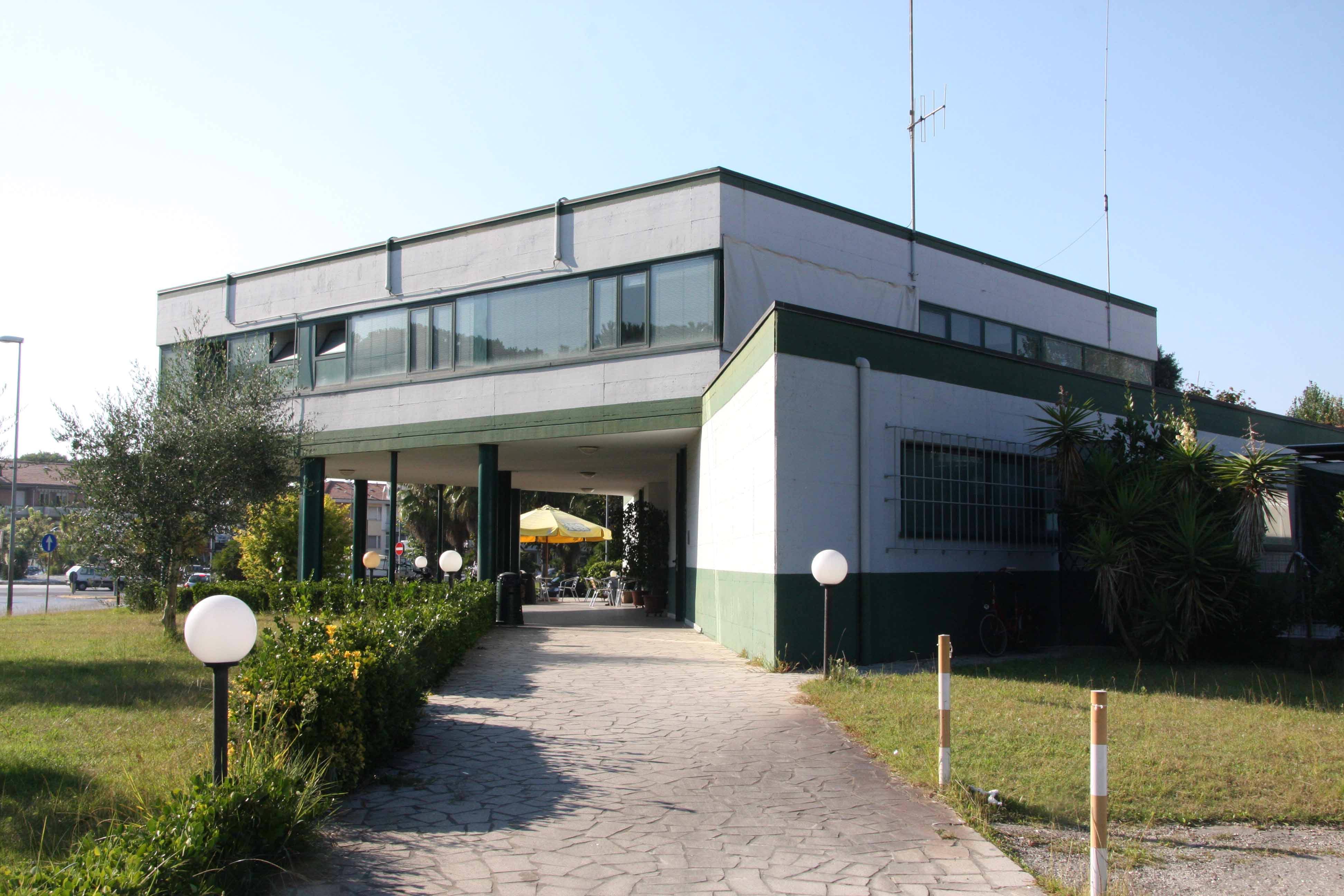 La sede della Croce Verde di Lido dove lavorava Marco Rosata