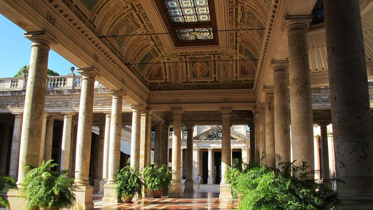 Il Tettuccio, uno dei più famosi stabilimenti termali di Montecatini