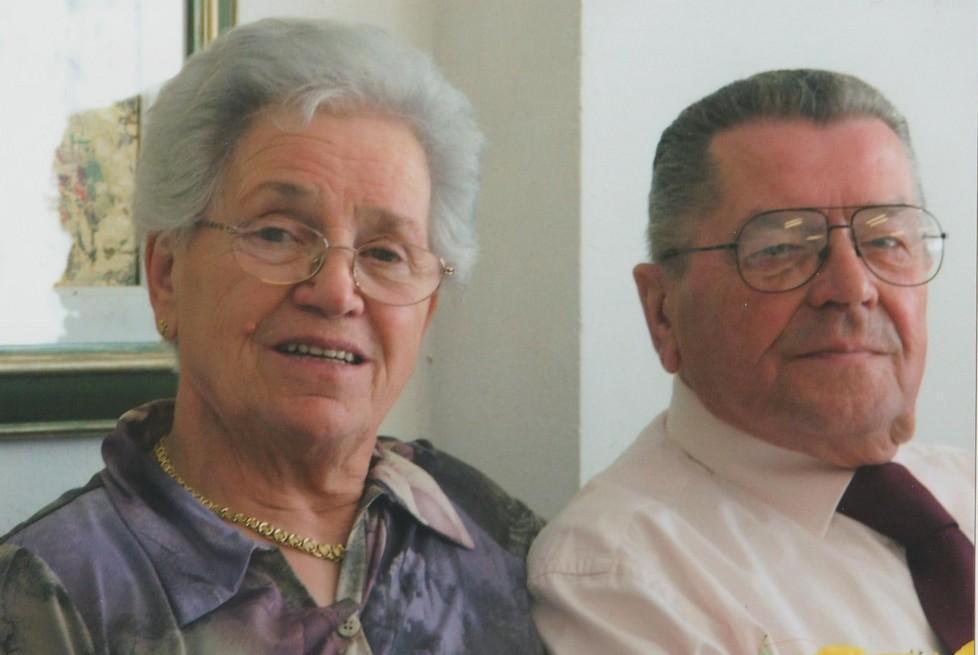 Festa per Luciano e Ines sposati da settant’anni 