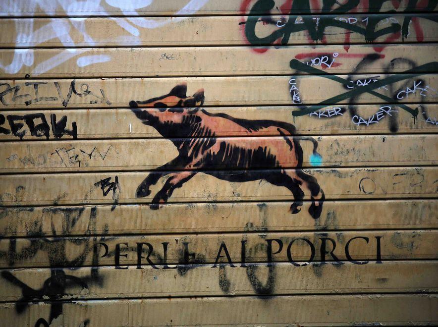La città si mobilita per la street art: «Salvare “Perle ai porci”» 