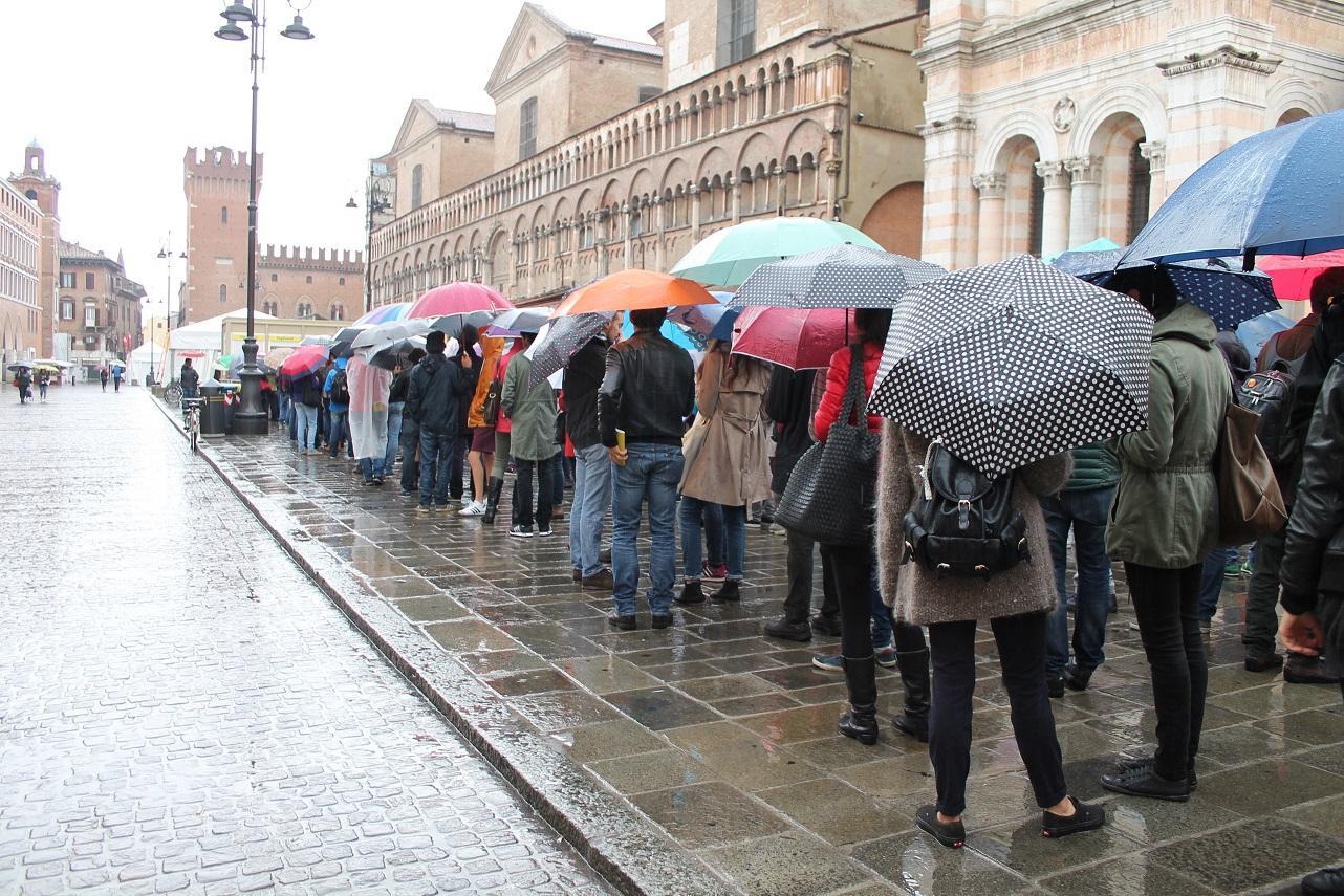 Ferrara, allerta meteo fino a tutto lunedì 