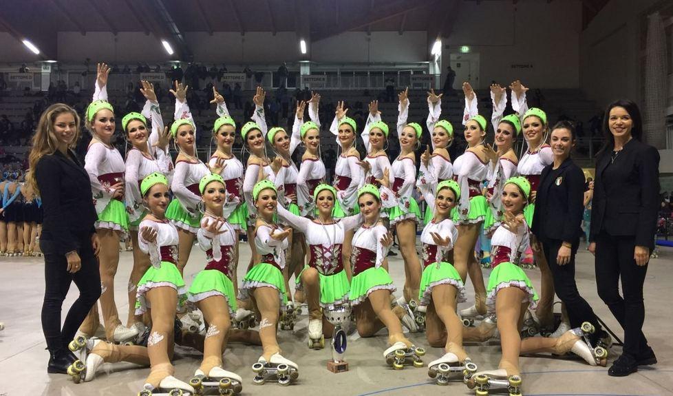 Skating Albinea d’argento a Riccione 