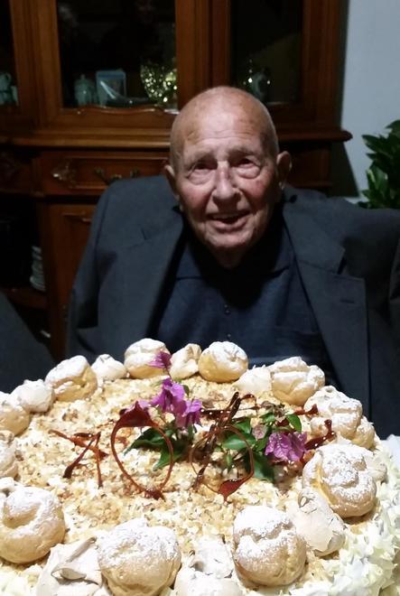 Grande festa per i cento anni di zio Nicola Ruzzu