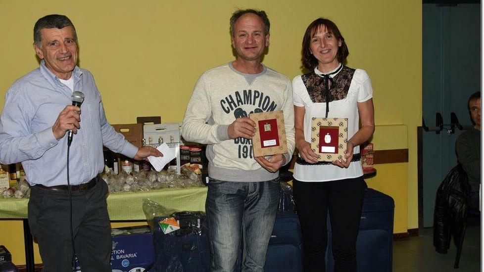 La Madonnina incorona i coniugi Rossetto