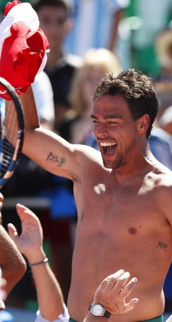 Fognini batte Pella L’Italia si guadagna l’accesso ai quarti 
