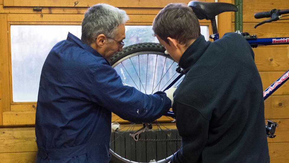 Una bicicletta di speranza per i minori richiedenti asilo