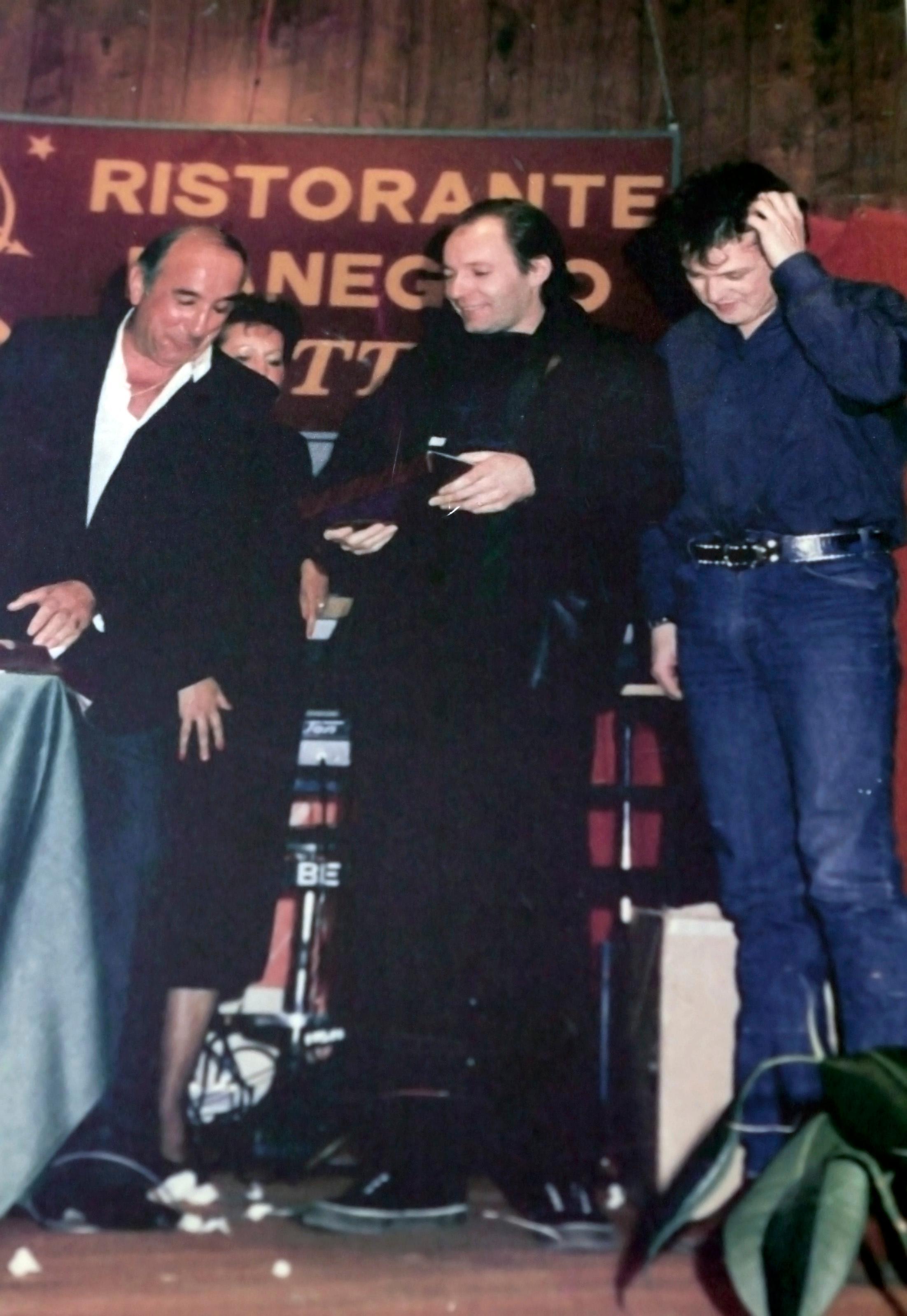 La foto storica dell'incontro tra Vasco e Zucchero