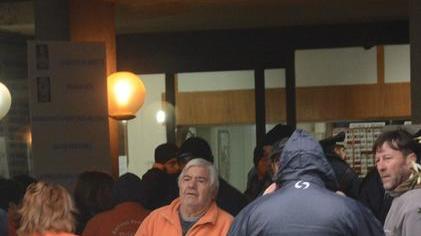 Oristano, la protesta dei dipendenti Spo