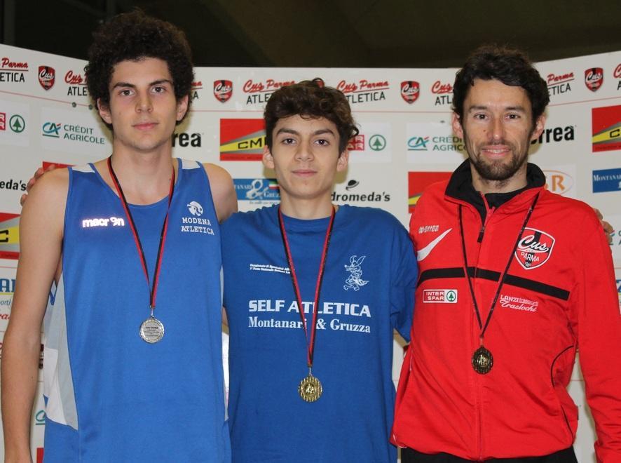 Aguado campione regionale nei 1500 metri 