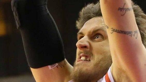 Achille Polonara batte tutti È stato lui il migliore in campo