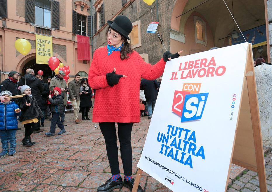 Modena: Voucher, è partita la marcia per abolirli con il referendum 