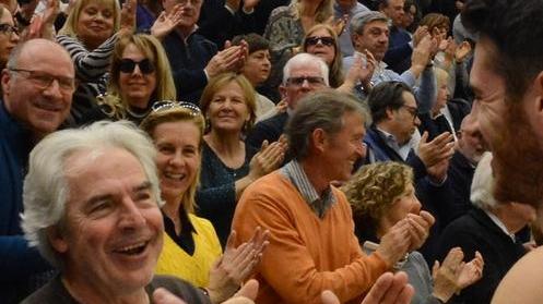 Anche Tullio Solenghi tifa i biancoblù