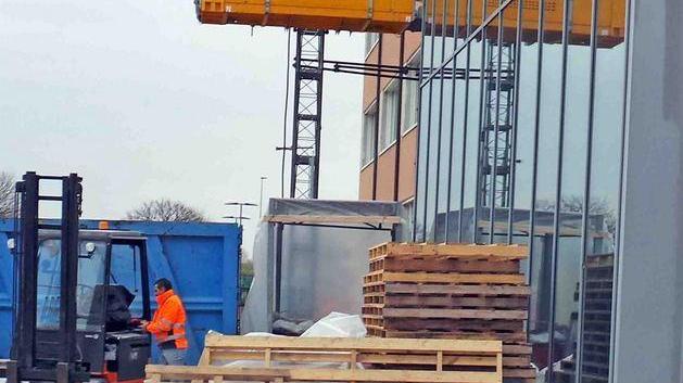 Cona, lavori per il S. Giorgio Come raggiungere i reparti