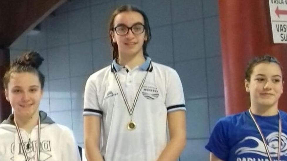 Nuoto, Greta Aldrovandi d’oro nello stile libero