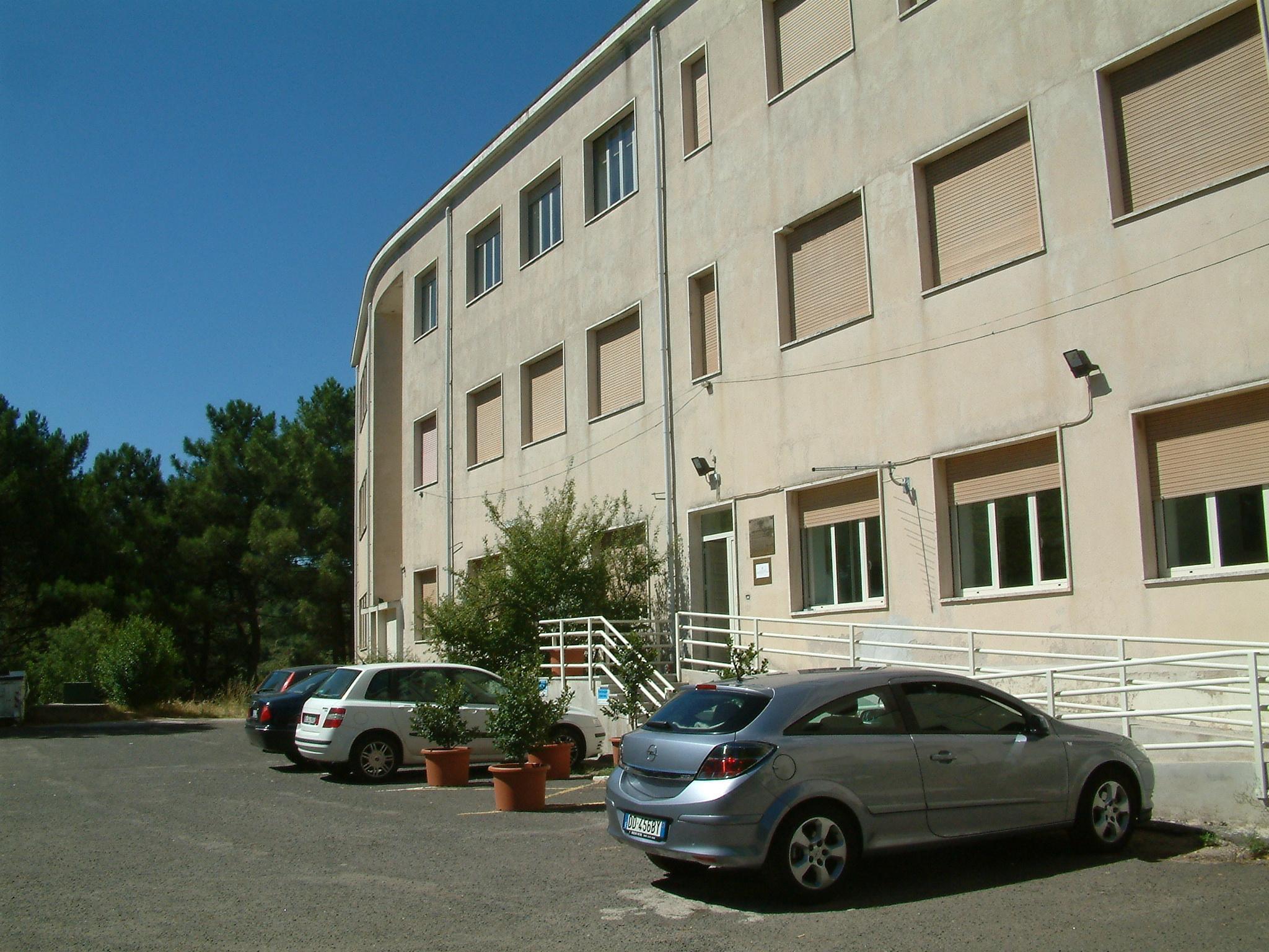 L'edificio che ospitava la sede del Demanio marittimo a Tempio