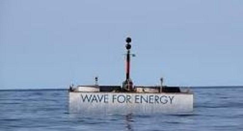 Uno dei moduli galleggianti che verrebbero utilizzati per la "fattoria" energetica