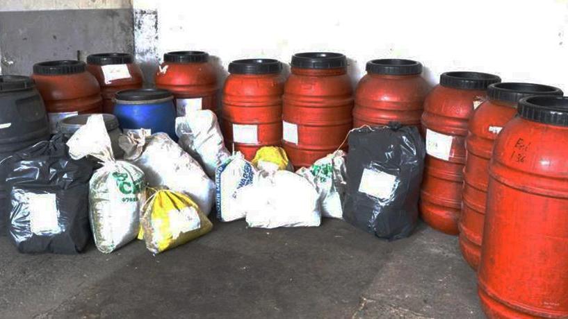 A Sindia il casolare dove erano nascosti due quintali di droga
