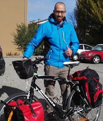 Viaggio intorno al mondo Cherif sogna l’impresa in bici