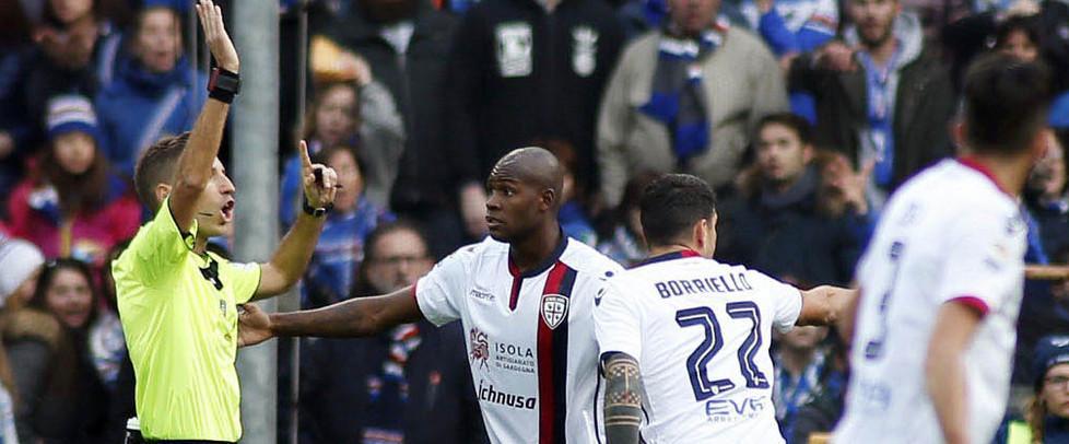 Cagliari scippato di due punti a Genova 
