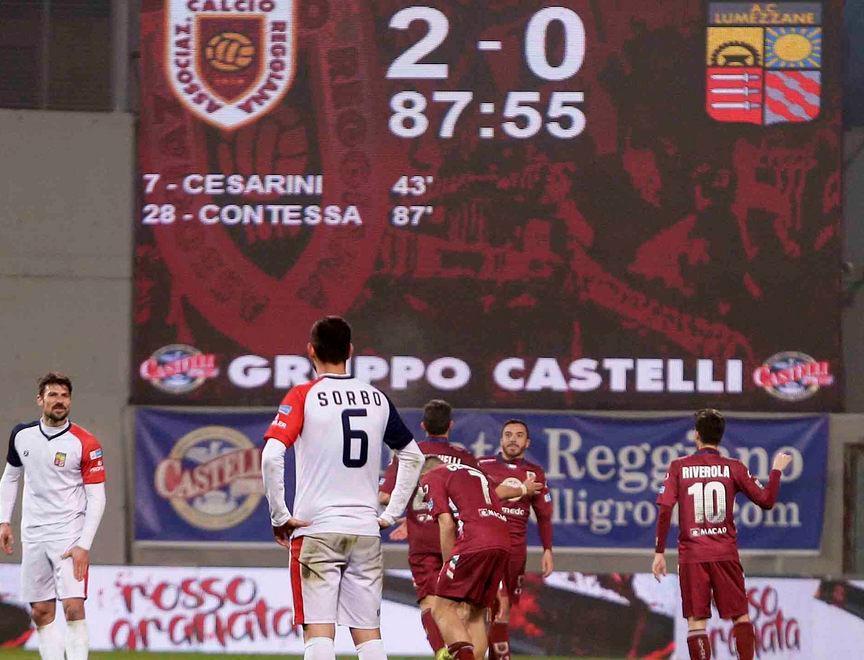 La Reggiana vince ed è quarta 