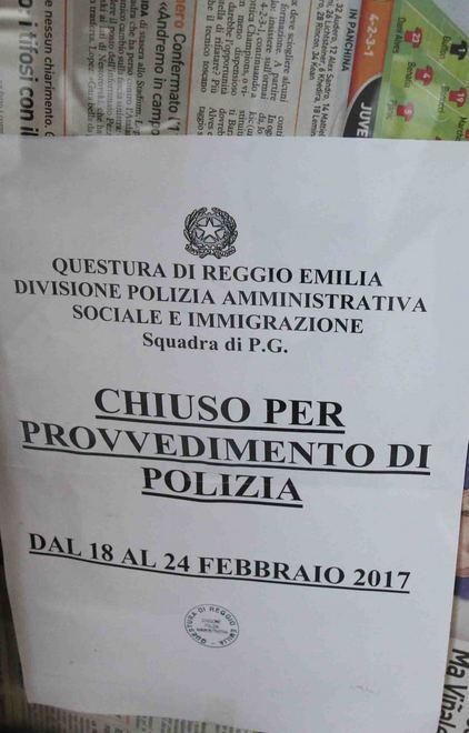 Troppe risse, chiuso un bar in via Emilia San Pietro 
