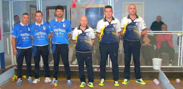 Bocce, niente da fare per Montecatini a Roma