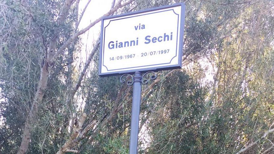 Una strada dedicata a Gianni Sechi, volontario eroe